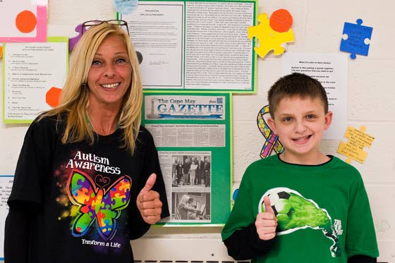 Sandman, Abrams schools celebrate 10th anniversary of Bubbles 4 Autism